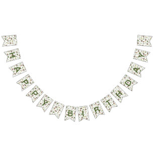 Opossums in a Berry Field in White Bunting