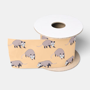 Opossums Satin Ribbon
