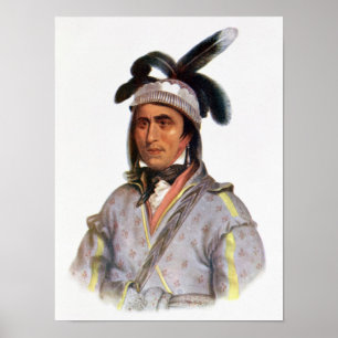 Opothle-Yoholo, a Creek Chief Poster