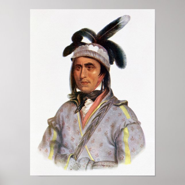 Opothle-Yoholo, a Creek Chief Poster (Front)