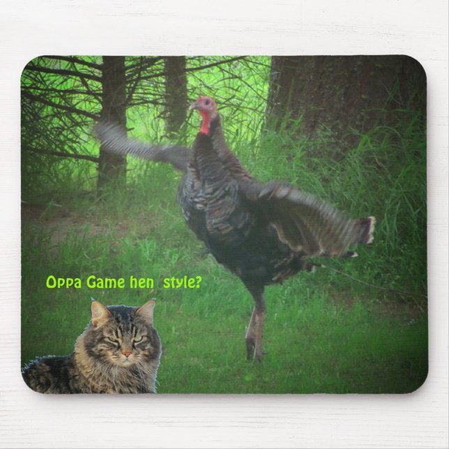 Oppa Game Hen Style? Mouse Mat (Front)