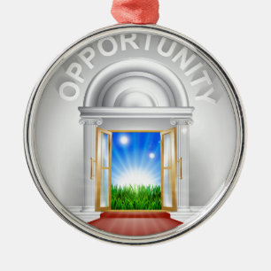 Opportunity Door Concept Metal Tree Decoration