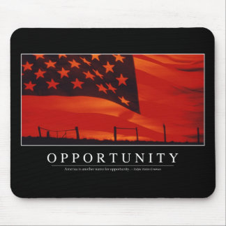 Opportunity: Inspirational Quote Mouse Mat