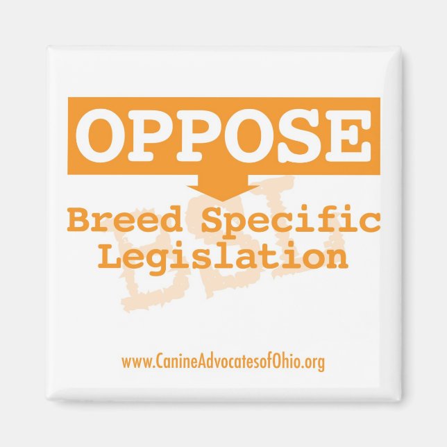 Oppose BSL Square Magnet (Front)