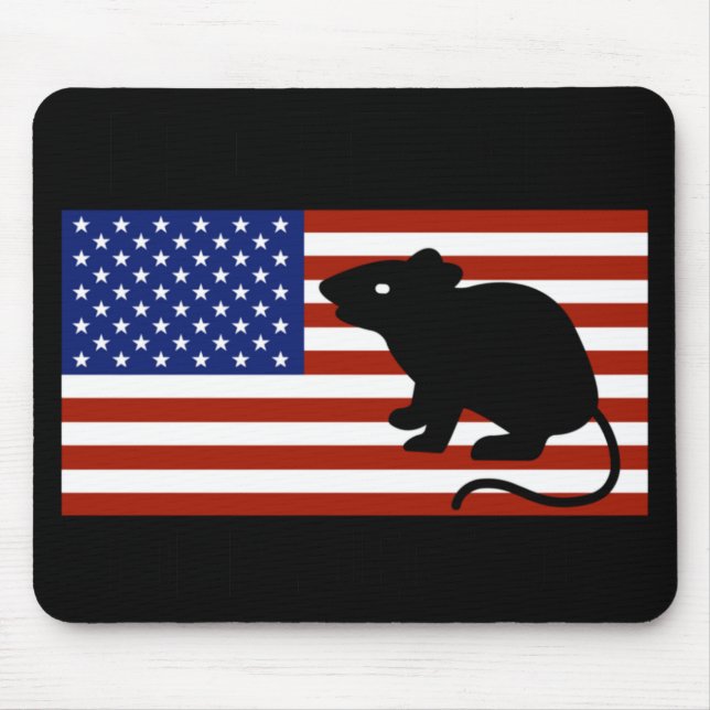 Oppose Fascism  Mouse Mat (Front)