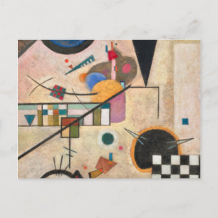 Opposing Accords, 1924 by Wassily Kandinsky Postcard