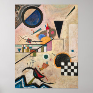 Opposing Accords, 1924 by Wassily Kandinsky Poster