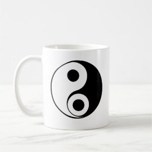 Opposite Energies, Create Balance Yin Yang Coffee Mug