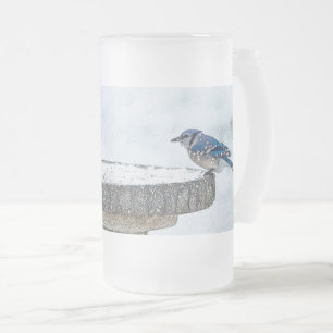 Opposite Sides Painterly Frosted Mug
