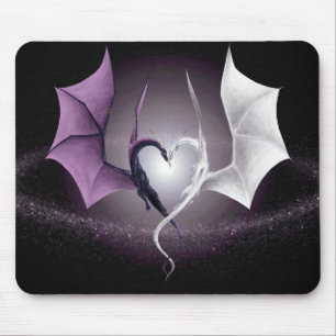 Opposites Attract Mouse Mat