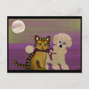 Opposites Attract Postcard