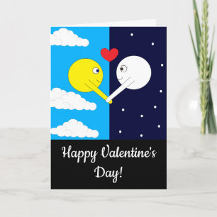 Opposites:  Sun & Moon in Love Valentine's Ed. Card
