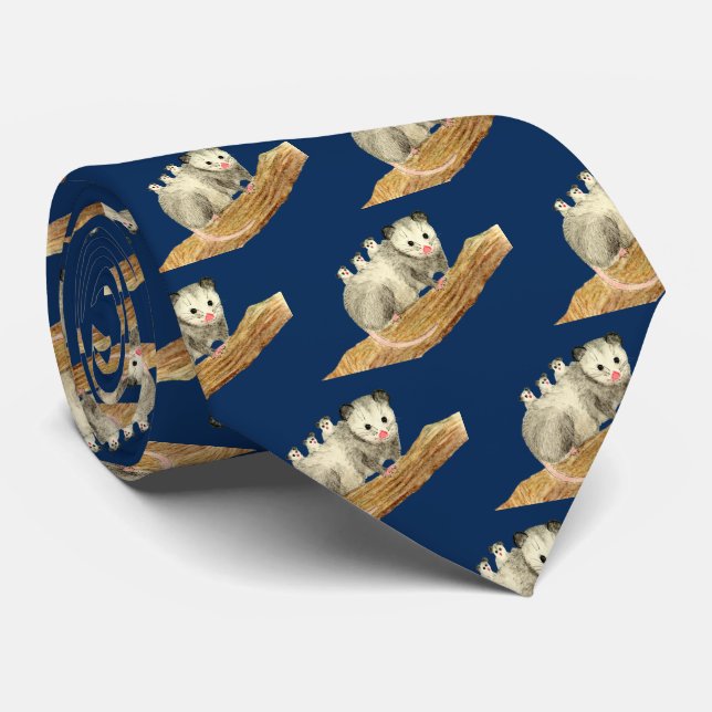 Oppossums Tie (Rolled)