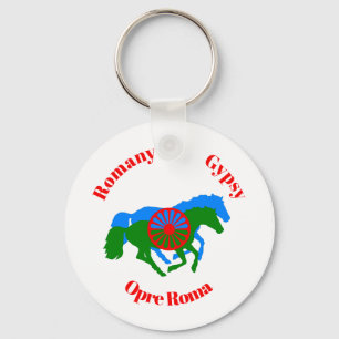 Opre Roma Romany Gypsy Keychain