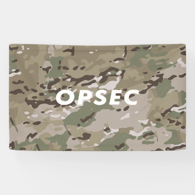 OPSEC - Operations Security Banner (Horizontal)