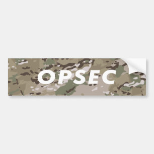 OPSEC - Operations Security Bumper Sticker