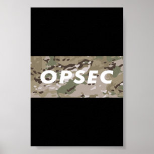 OPSEC - Operations Security Poster