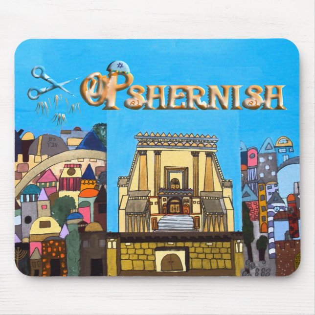 Opshernish Mouse Mat (Front)