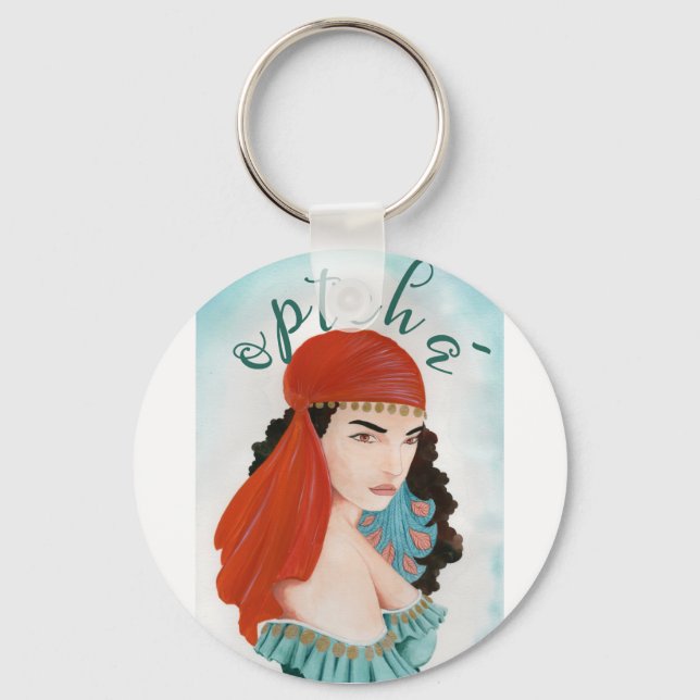 Opt My Roma People! Key Ring (Front)