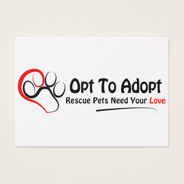 Opt To Adopt (Front)