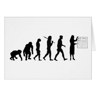 Optemetrist Optical Eye Doctor Evolution Eye Chart