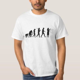 Optemetrist Optical Eye Doctor Evolution Eye Chart T-Shirt