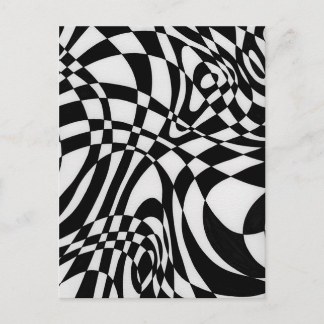 Optic #1 by Michael Moffa c1991 Postcard (Front)