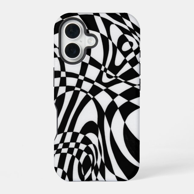 Optic #1 by Michael Moffa iPhone 16 Case (Back)