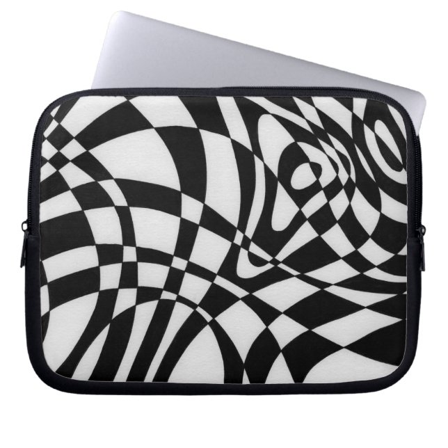 Optic #1 by Michael Moffa Laptop Sleeve (Front)