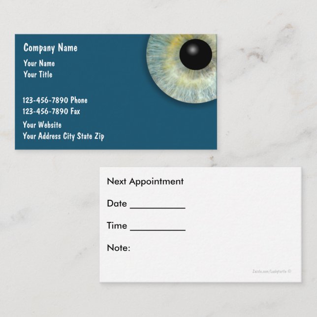 Optical Business Cards (Front/Back)