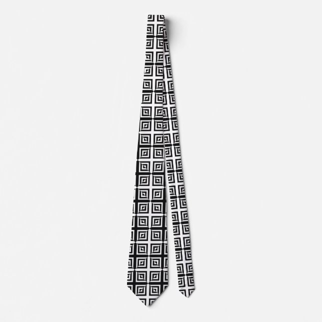 optical diamonds tie (Front)