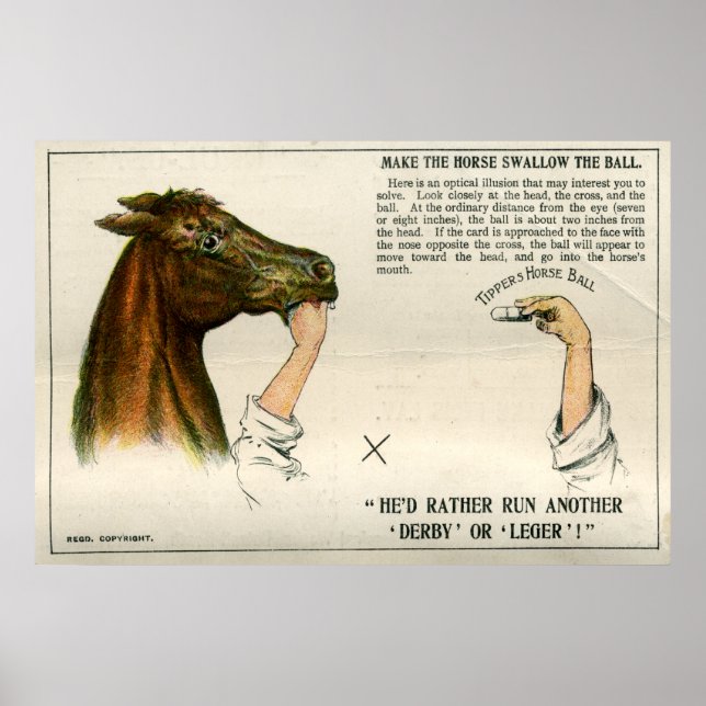 Optical illusion, 1896 poster (Front)