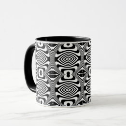 Optical Illusion 3 Abstract Design Mug