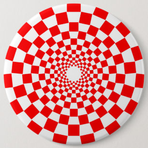OPTICAL ILLUSION 6 CM ROUND BADGE