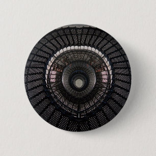 optical illusion 6 cm round badge