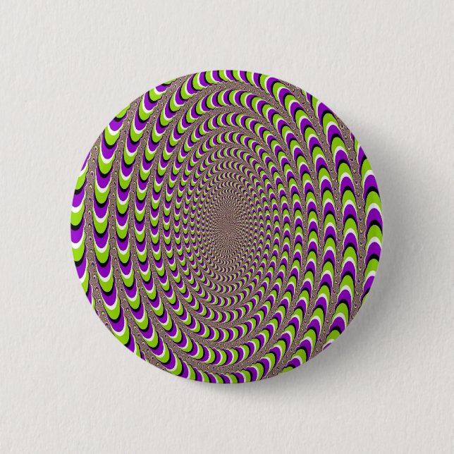 Optical Illusion 6 Cm Round Badge (Front)