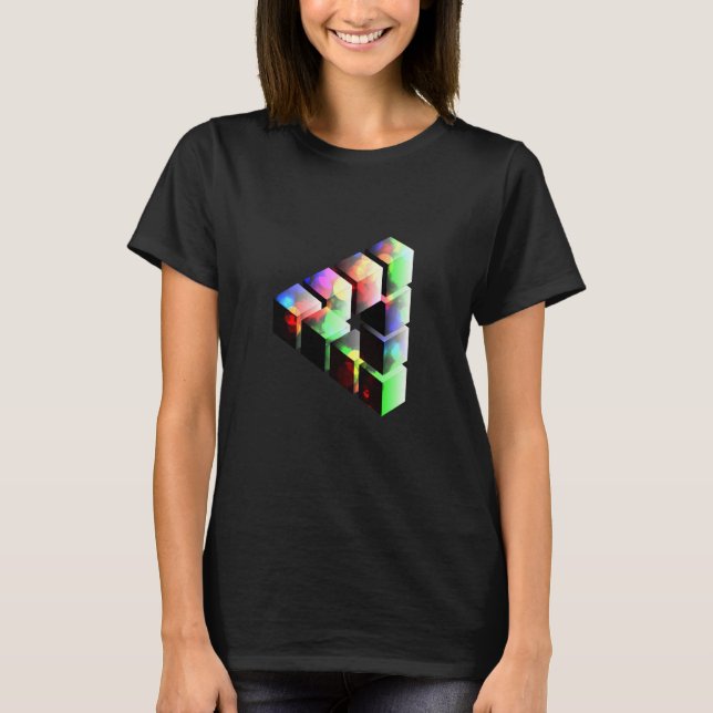 Optical illusion a real eye catcher T-Shirt (Front)