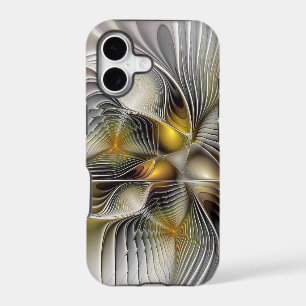 Optical Illusion Abstract 3D Fractal With Depth