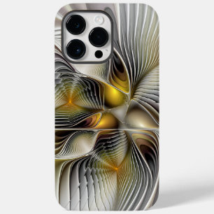 Optical Illusion Abstract 3D Fractal With Depth Case-Mate iPhone 14 Pro Max Case