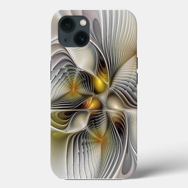 Optical Illusion Abstract 3D Fractal With Depth Case-Mate iPhone Case (Back)