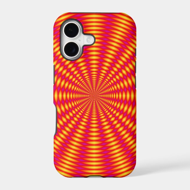Optical illusion abstract design. (Back)