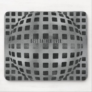 Optical Illusion - Best Dad Ever - Mousepad Design