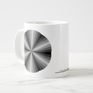 Optical Illusion Black Speciality Mug