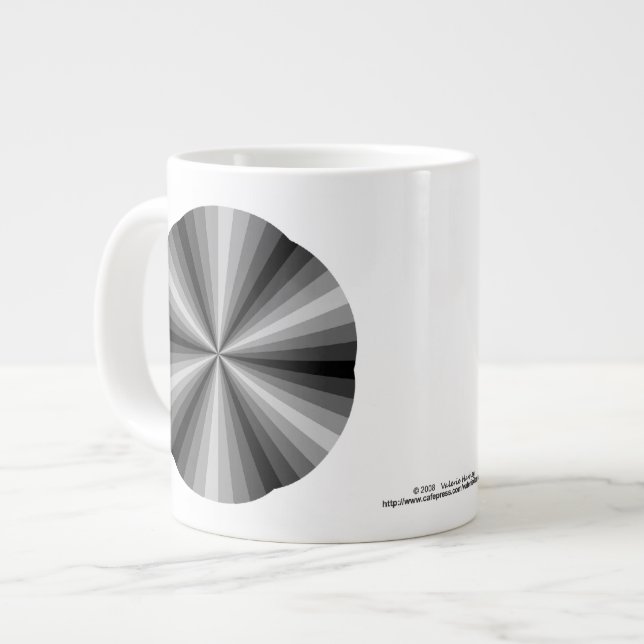 Optical Illusion Black Speciality Mug (Front Left)