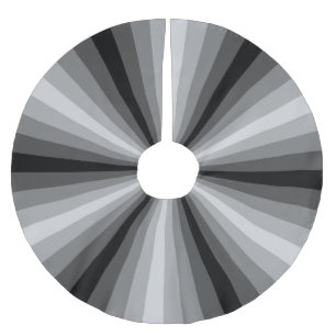 Optical Illusion Black Tree Skirt