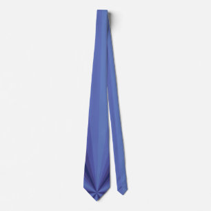 Optical Illusion Blue Men's Neck Tie
