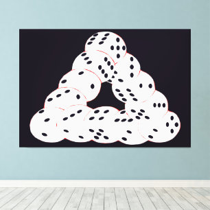 optical illusion canvas print