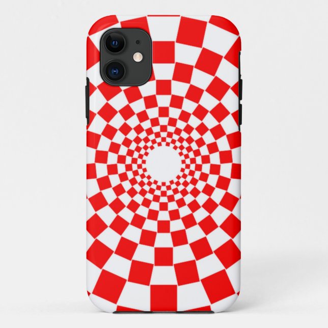 OPTICAL ILLUSION Case-Mate iPhone CASE (Back)