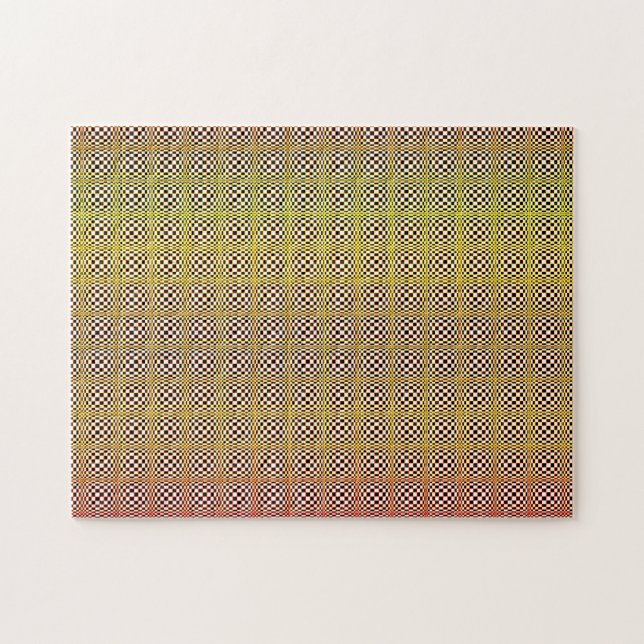 Optical Illusion Colours Jigsaw Puzzle (Horizontal)