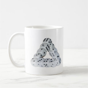 Optical illusion Dice Mug